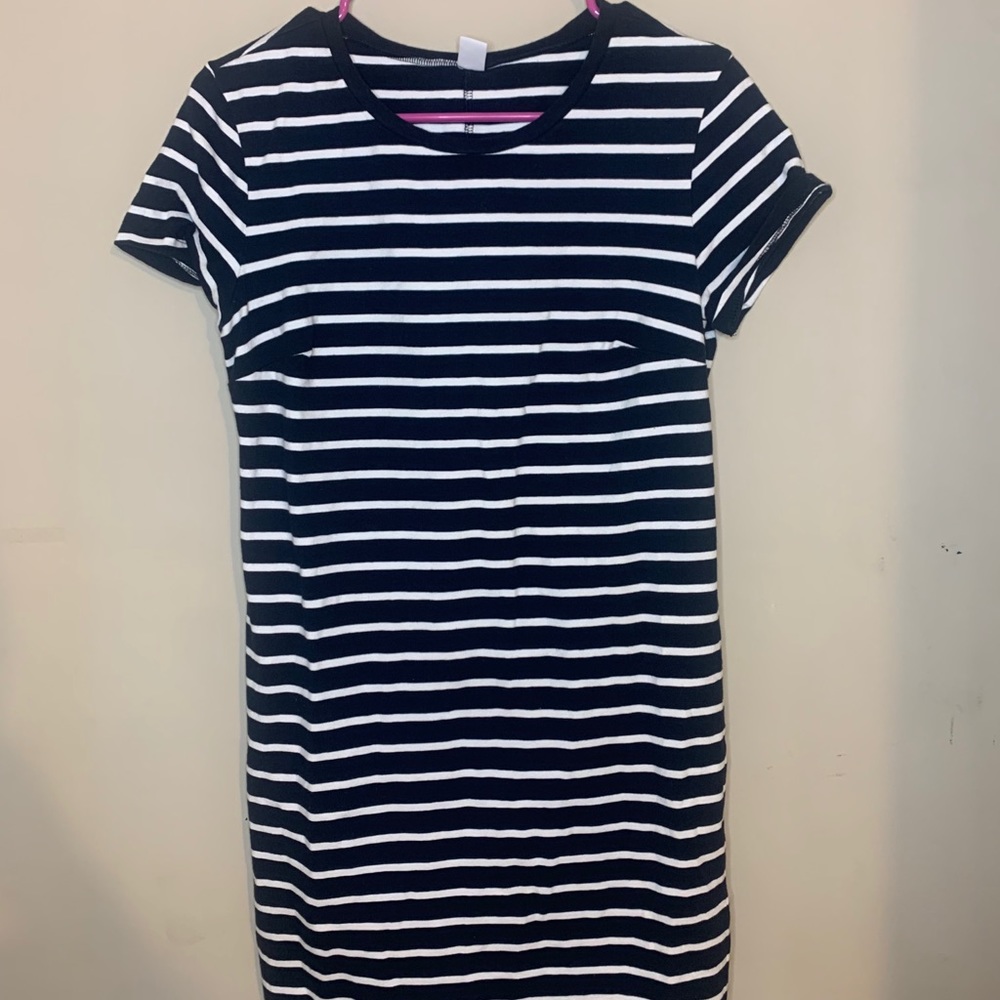 Black & White Stripped Dress